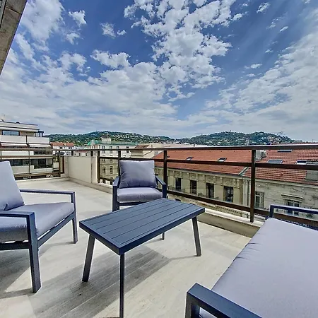 Gra6b - Gray D'albion, 3 Pieces Avec Terrasse * 戛纳